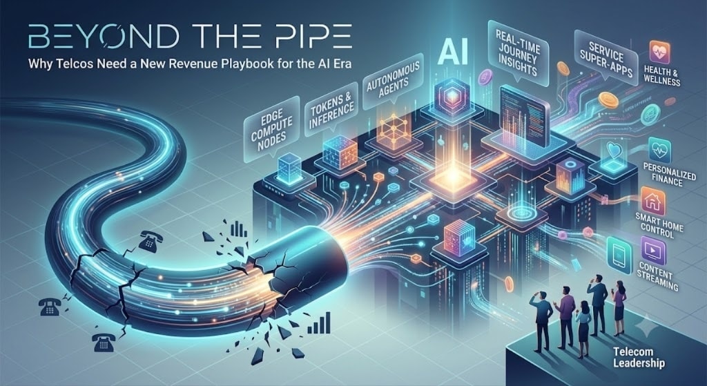 Beyond the Pipe: Telcos Need a New Revenue Playbook for the AI Era